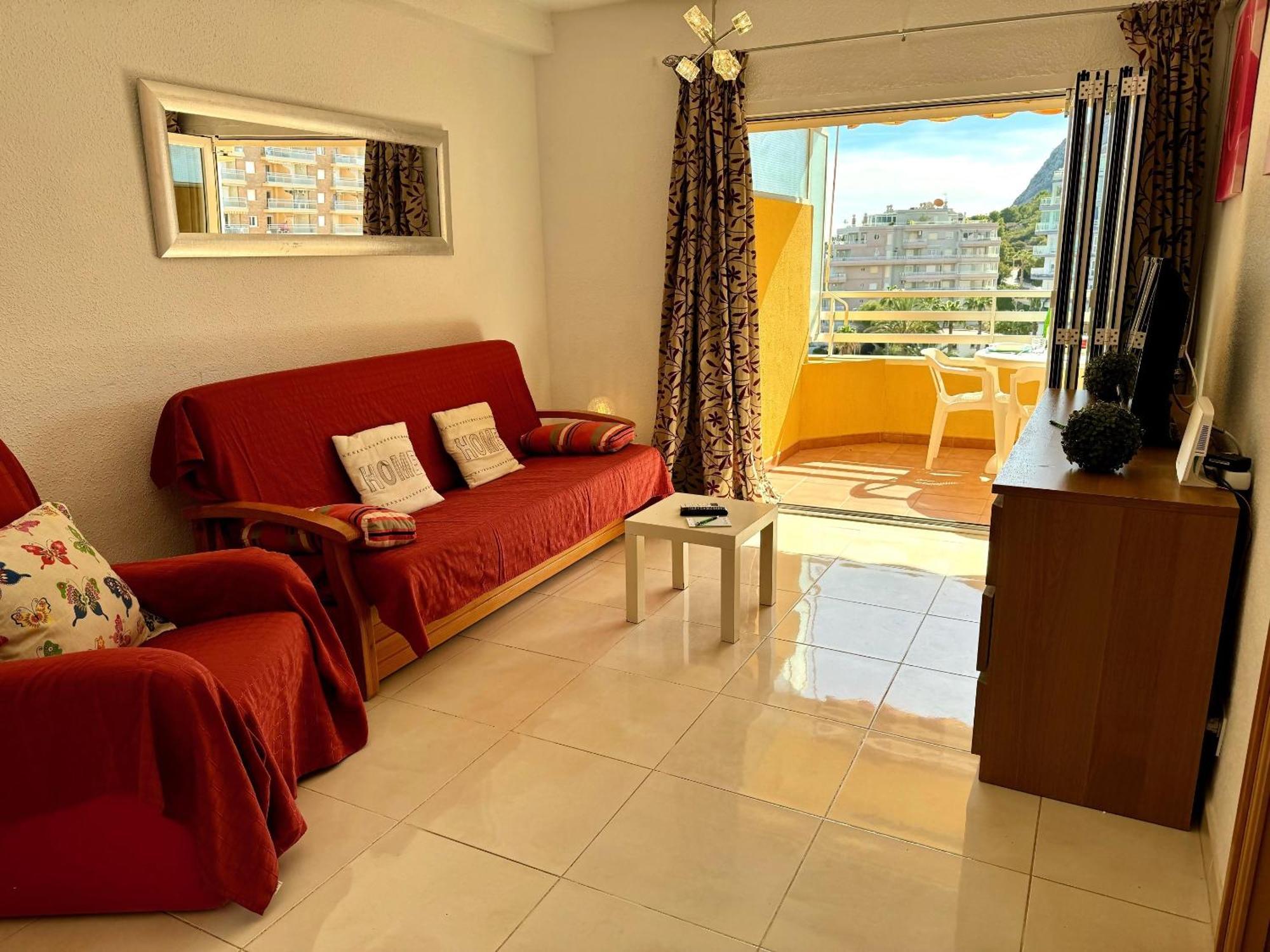 27C Vora 1 Dormitorio Con Vistas Al Mar Y Wifi 卡尔佩 外观 照片